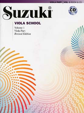 Illustration de SUZUKI Viola School - Vol. 1 avec CD (revised)