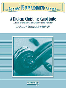 Illustration de A Dickens Christmas Carol Suite - Conducteur