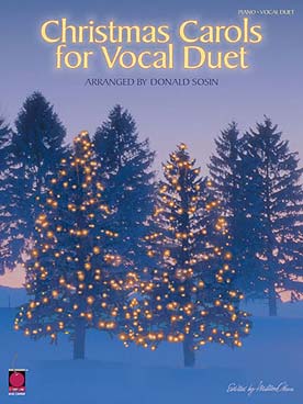 Illustration de CHRISTMAS CAROLS pour 2 voix et piano