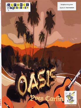 Illustration de Oasis pour vibraphone et guitare