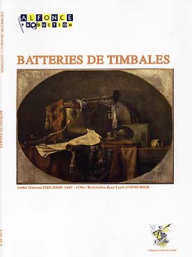 Illustration de Batteries de timbales à 2 timbales en duo (2 timbaliers jouant chacun 2 timbales)
