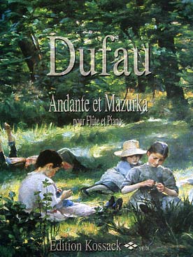 Illustration dufau andante et mazurka