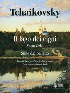 Illustration tchaikovsky lac des cygnes