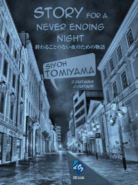 Illustration tomiyama story for a never ending night
