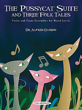 Illustration de The Pussycat Suite and Three Folk Tales pour 4 violons et piano