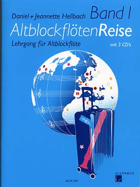Illustration altblockflotenreise vol. 1 avec 3 cd