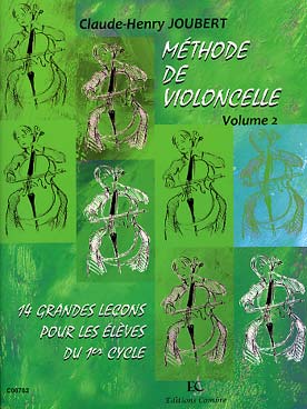 Illustration de Méthode de violoncelle - Vol. 2 : 14 grandes leçons pour les élèves du 1er cycle