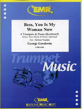Illustration de Bess, you is my woman now pour 4 trompettes, guitare, guitare basse et percussions en option