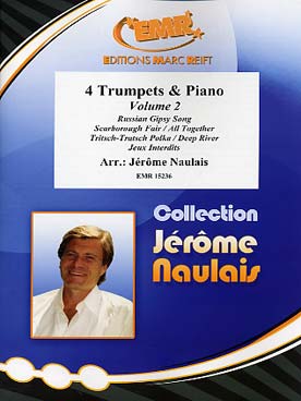 Illustration de 4 TRUMPETS & PIANO (tr. Naulais) - Vol. 2