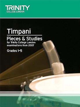 Illustration de TIMPANI PIECES & STUDIES Grades 1-5