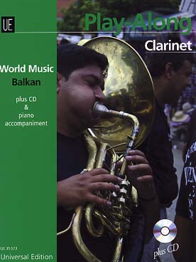 Illustration play-along balkan clarinette + cd