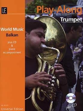 Illustration play-along balkan trompette + cd