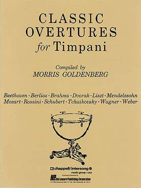 Illustration goldenberg classic overtures for timpani