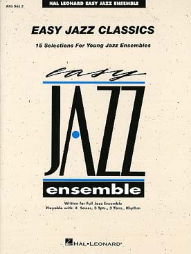 Illustration de EASY JAZZ CLASSICS saxophone alto 2