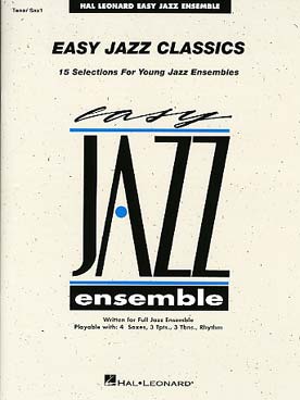 Illustration de EASY JAZZ CLASSICS saxophone ténor 1