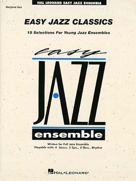Illustration de EASY JAZZ CLASSICS saxophone baryton
