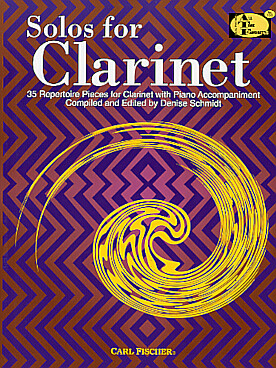 Illustration de SOLOS FOR CLARINET : 35 morceaux du répertoire classique