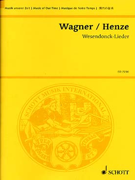 Illustration wagner wesendonk-lieder