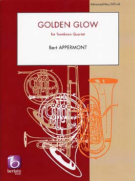 Illustration de Golden glow pour quatuor de trombones