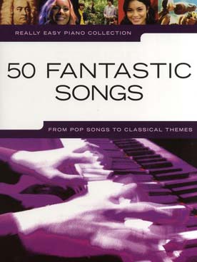 Illustration really easy piano 50 fantastic songs