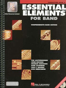 Illustration de ESSENTIAL ELEMENTS FOR BAND : méthode pour l'orchestre à l'école et l'orchestre d'harmonie - Vol. 2 avec CD play-along (anglais) 