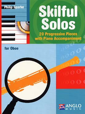 Illustration de Skilful solos avec CD : 20 pièces progressives (Vol. 2 des Solos)