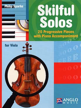 Illustration de Skilful solos avec CD : 20 pièces progressives (Vol. 2 des Solos)