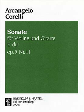 Illustration de Sonate en mi M op. 5/11