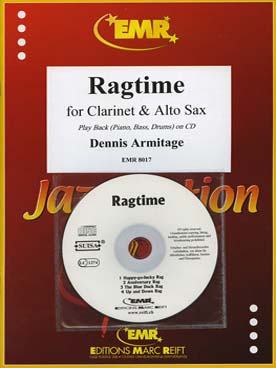 Illustration de Collection "Jazzination" avec piano + CD - Ragtime : 4 pièces