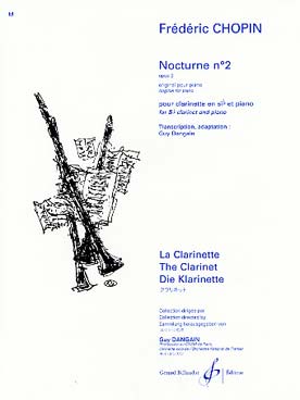 Illustration de Nocturne N° 2 op. 9 (tr. Dangain)
