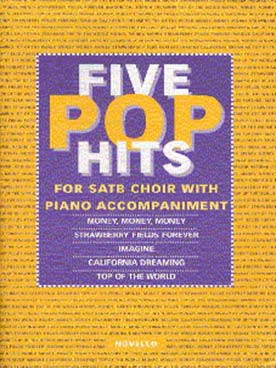 Illustration de Five pop hits (SATB)