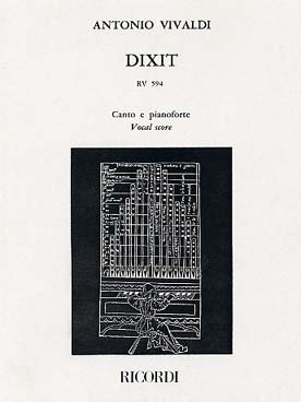 Illustration de Dixit dominus RV 594 chant/piano (latin, anglais)