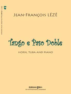 Illustration leze tango et paso doble pour trio