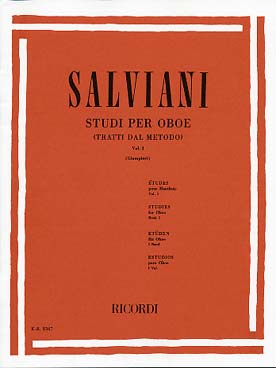 Illustration de Studie per oboe - Vol. 1