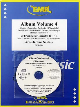 Illustration de DUET ALBUM (tr. Naulais) - Vol. 4 : Schubert, Gershwin, Dvorak, Haendel...
