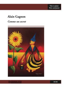 Illustration de Comme un secret pour voix et piano
