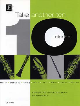 Illustration de TAKE ANOTHER TEN, popular pieces from Bach to Glen Miller (tr. Rae)