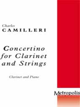 Illustration de Concertino pour clarinette et cordes