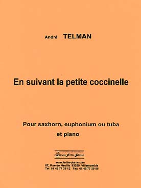 Illustration de En suivant la petite coccinelle pour saxhorn ou euphonium ou tuba et piano