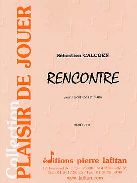 Illustration de Rencontre pour wood-block, caisse claire et piano