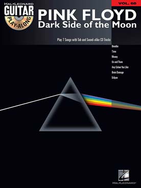 Illustration de GUITAR PLAY ALONG - Vol. 68 : Pink Floyd Dark side of the moon