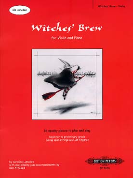 Illustration de WITCHE'S BREW avec CD, 16 spooky pieces to play and sing