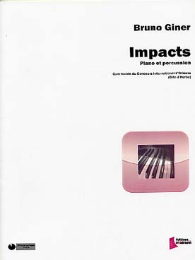 Illustration de Impacts pour percussions et piano