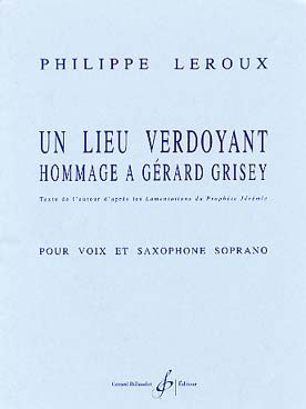 Illustration leroux un lieu verdoyant