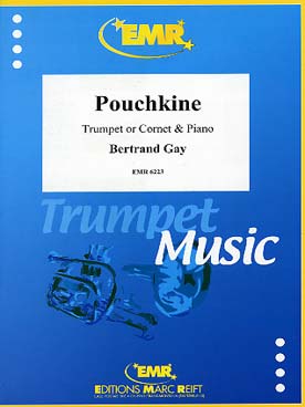 Illustration de Pouchkine pour trompette ou cornet et piano