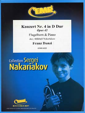 Illustration de Concerto op. 43/4 en ré M pour bugle et piano (tr. Nakariakov)