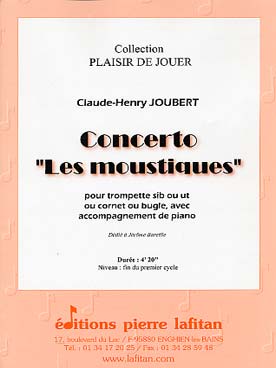 Illustration de Concerto les moustiques pour trompette ou cornet ou bugle et piano