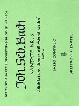 Illustration bach js cantate 6 orgue