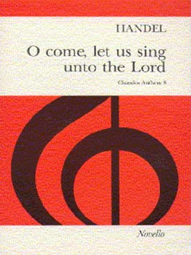 Illustration de O Come, Let Us Sing Unto The Lord (SATB/piano)