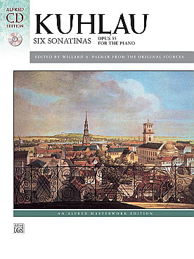 Illustration kuhlau 6 sonatinas op. 55 vol. 1 + cd